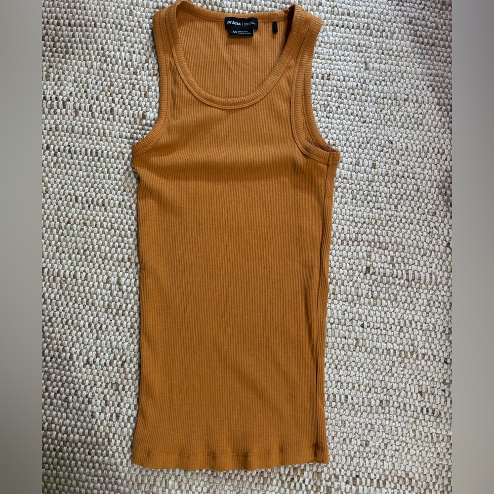 Prana Foundation Ribbed Tank Top